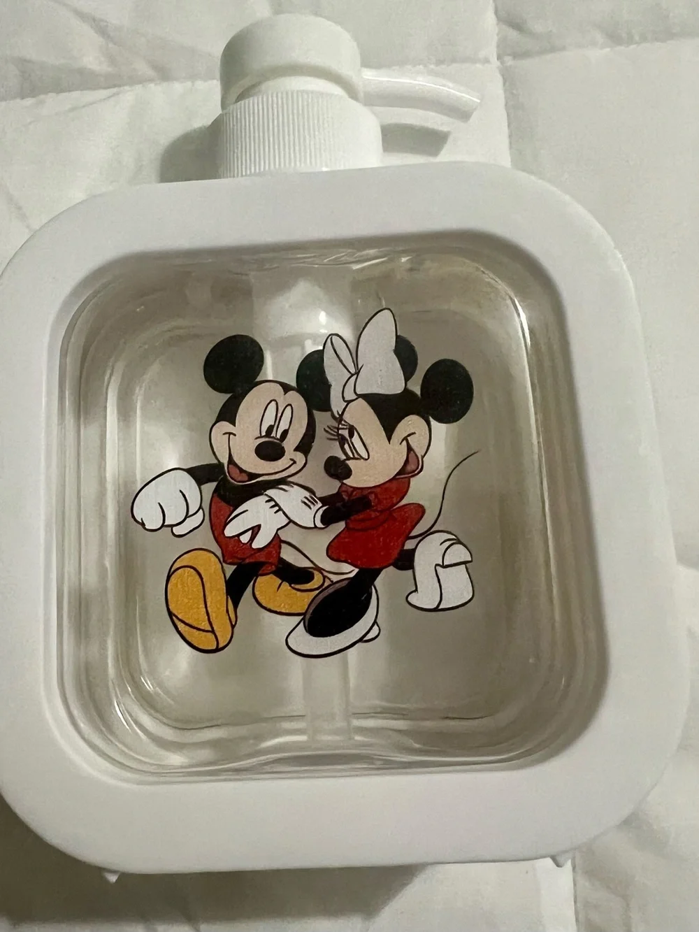 Disney Mickey & Minnie Soap Dispenser